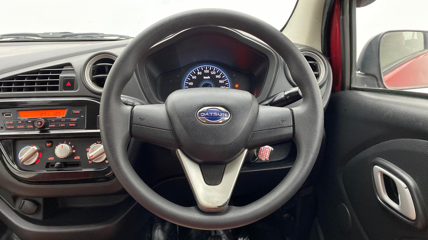 2018 Datsun Redi Go 1.0 T(O), Petrol, Manual, 55,547 km, Steering Wheel Close Up