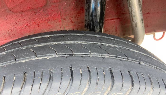 2021 Maruti S PRESSO VXI+, Petrol, Manual, 53,985 km, Left Rear Tyre Tread