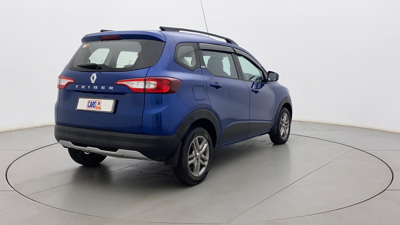 2021 Renault TRIBER RXZ, Petrol, Manual, 40,580 km, Right Back Diagonal