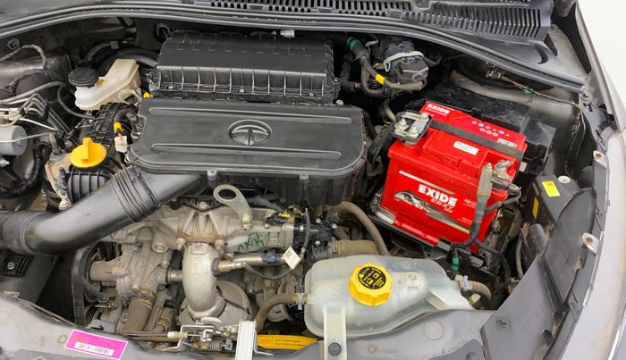2021 Tata Tiago XZA PLUS PETROL, Petrol, Automatic, 1,065 km, Engine View - Left