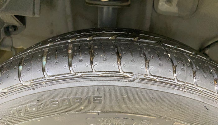 2021 Tata Tiago XZA PLUS PETROL, Petrol, Automatic, 1,065 km, Right Rear Tyre Tread