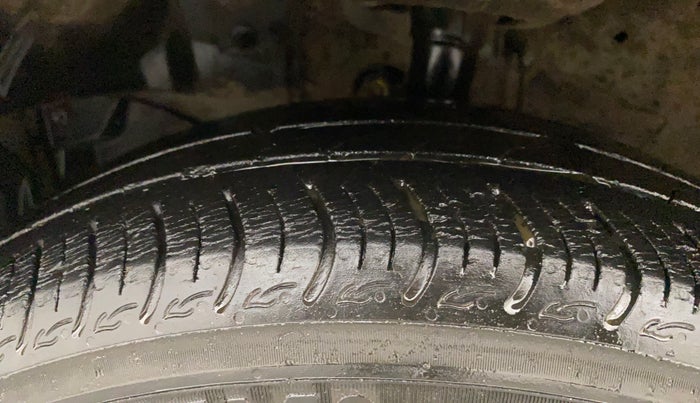 2019 Honda Amaze 1.2L I-VTEC V CVT, Petrol, Automatic, 46,226 km, Left Front Tyre Tread