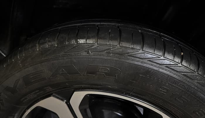 2021 Tata NEXON XZ PLUS PETROL SUNROOF, Petrol, Manual, 45,615 km, Left Rear Tyre Tread