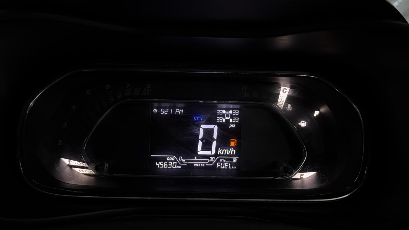 2021 Tata NEXON XZ PLUS PETROL SUNROOF, Petrol, Manual, 45,615 km, Odometer Image