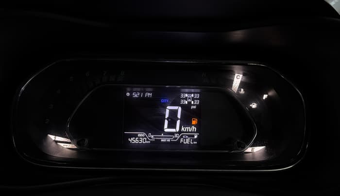 2021 Tata NEXON XZ PLUS PETROL SUNROOF, Petrol, Manual, 45,615 km, Odometer Image