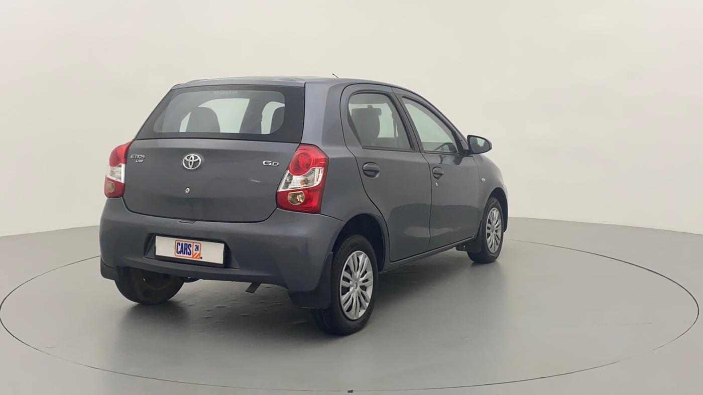 2014 Toyota Etios Liva D 4D GD, Diesel, Manual, 76,975 km, Right Back Diagonal