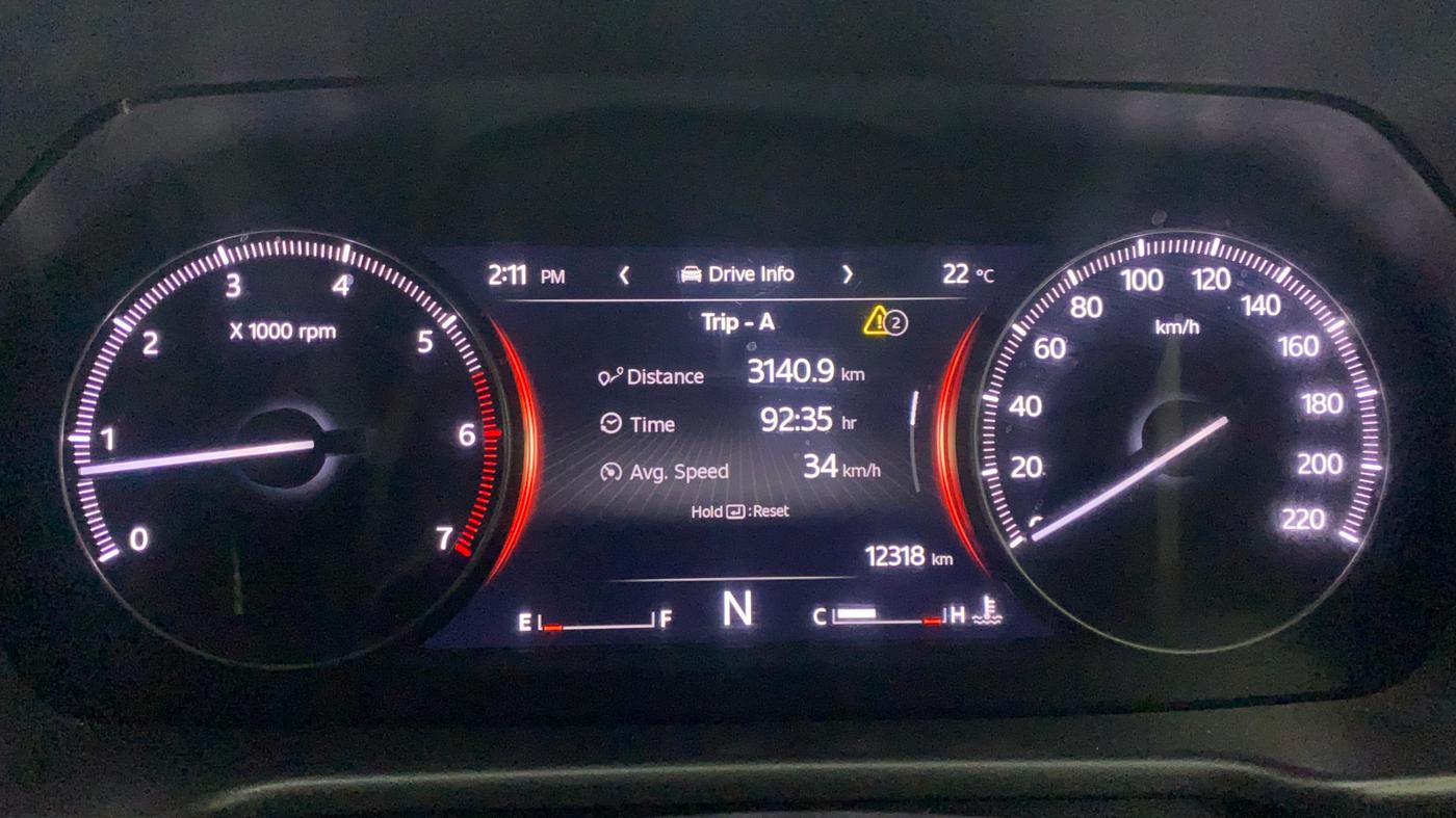 2024 Mahindra SCORPIO-N Z8 PETROL MT 7 STR, Petrol, Manual, 12,317 km, Odometer Image