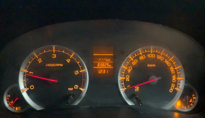 2014 Maruti Swift VDI, Diesel, Manual, 83,829 km, Odometer Image