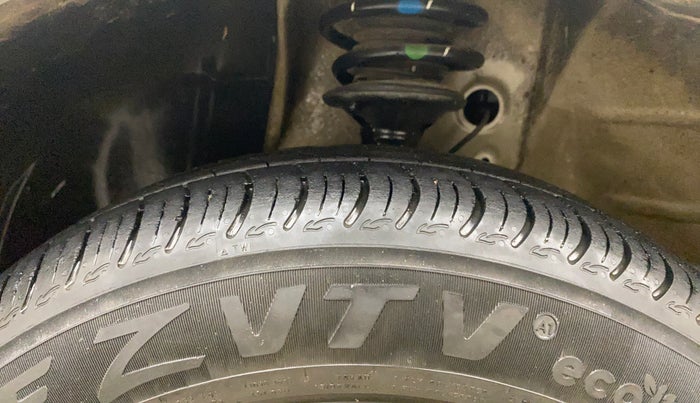 2023 Maruti New Wagon-R ZXI PLUS 1.2 AMT, Petrol, Automatic, 28,303 km, Left Front Tyre Tread