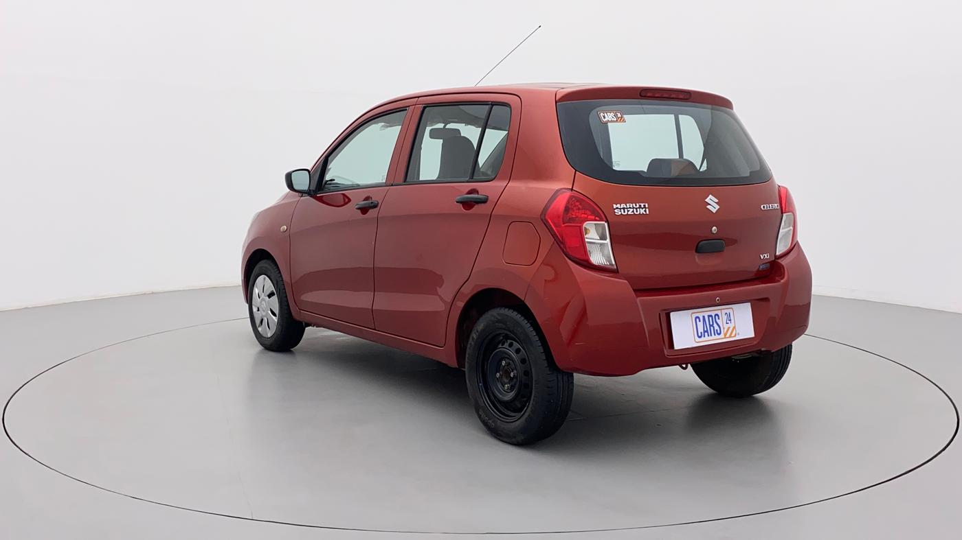 2015 Maruti Celerio VXI AMT, Petrol, Automatic, 70,415 km, Left Back Diagonal