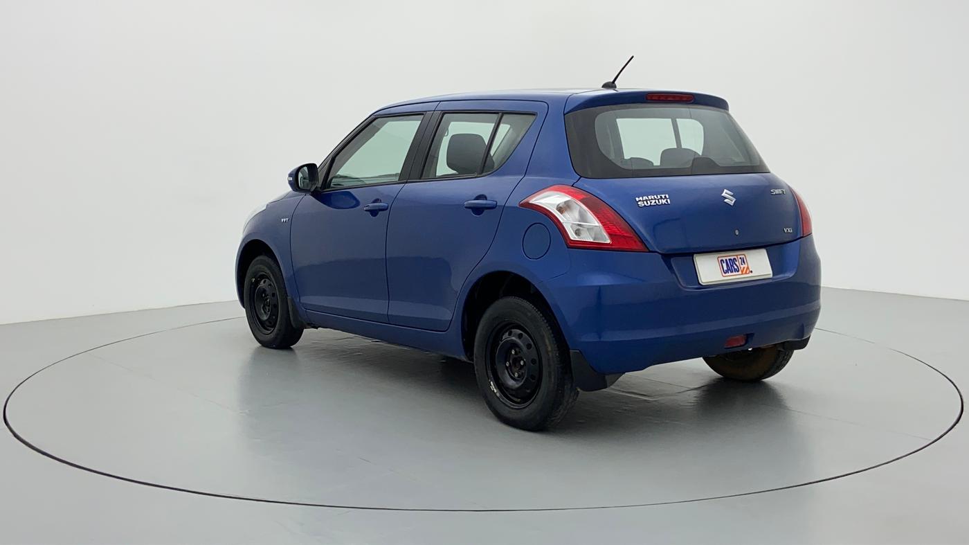 2014 Maruti Swift VXI D, Petrol, Manual, 65,564 km, Left Back Diagonal