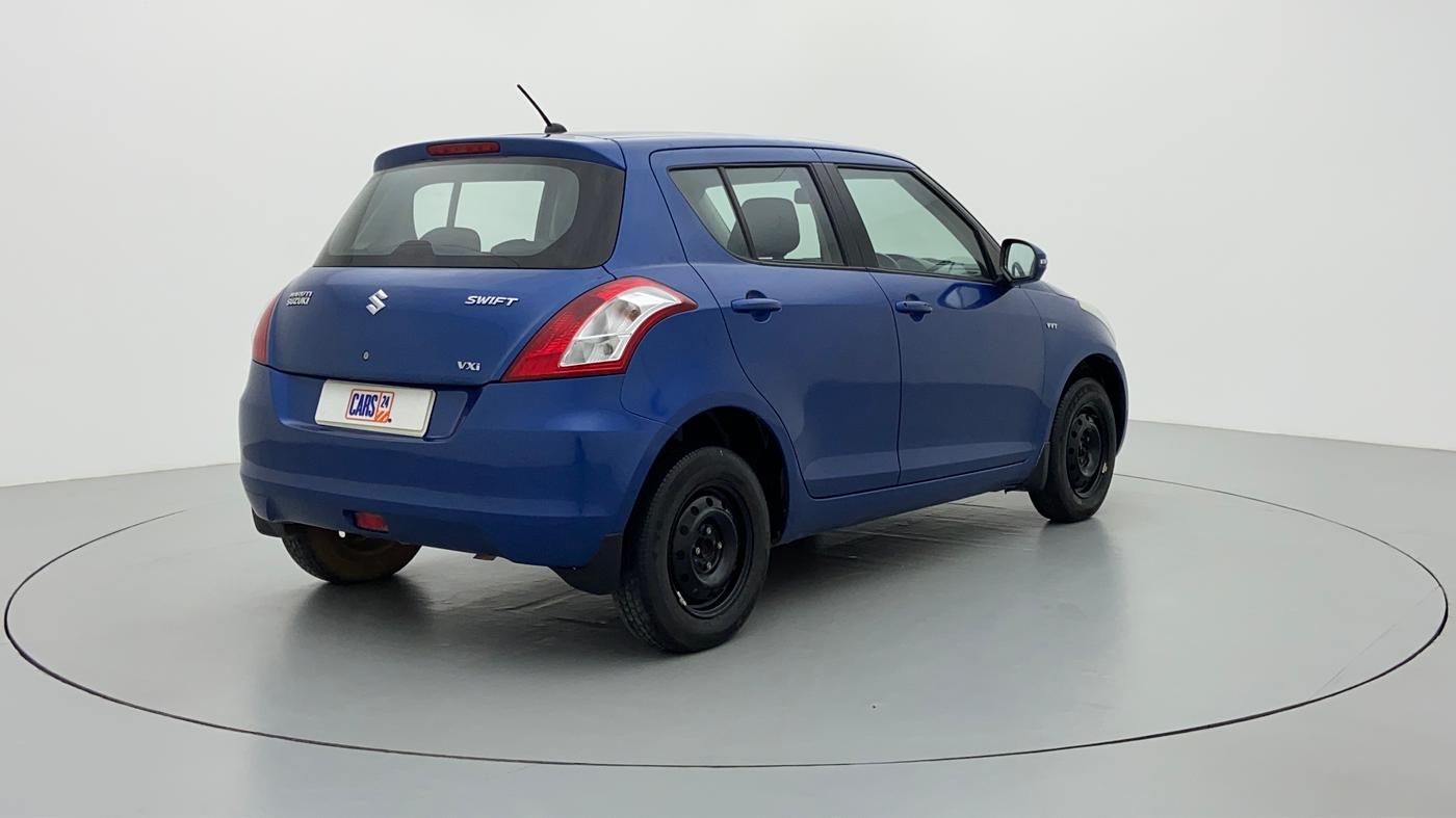 2014 Maruti Swift VXI D, Petrol, Manual, 65,564 km, Right Back Diagonal