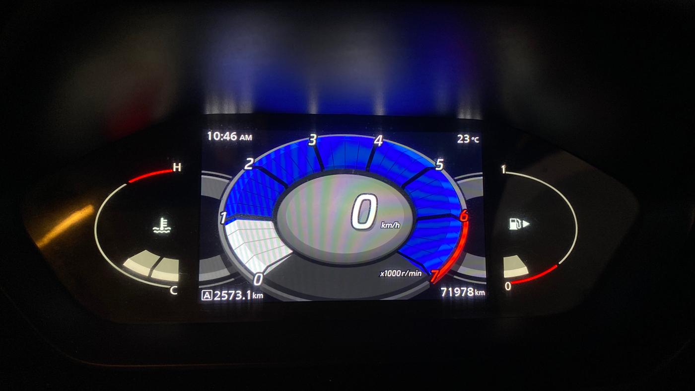 2022 Nissan MAGNITE XV MT, Petrol, Manual, 72,028 km, Odometer Image