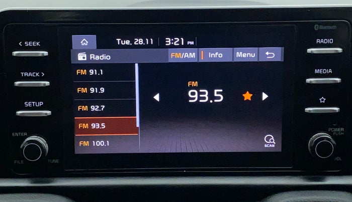 2021 KIA SONET HTK PLUS 1.0 DCT, Petrol, Automatic, 39,918 km, Infotainment System
