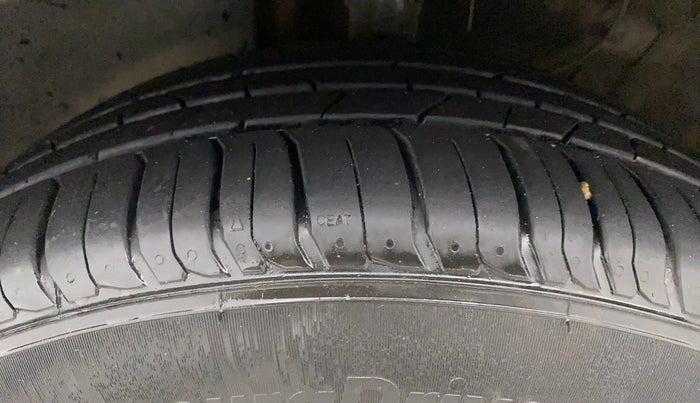 2021 KIA SONET HTK PLUS 1.0 DCT, Petrol, Automatic, 39,918 km, Left Front Tyre Tread