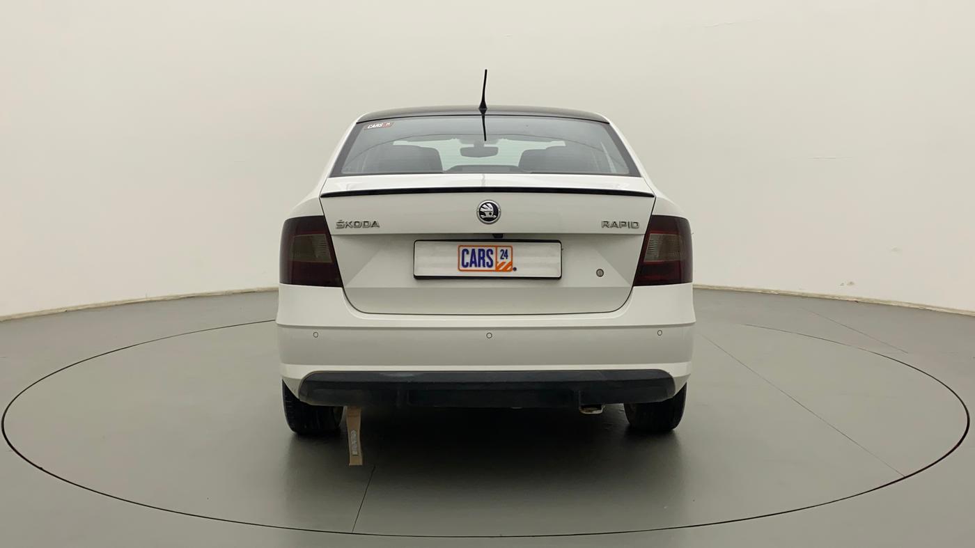 2017 Skoda Rapid MONTE CARLO 1.6 MPI AT, CNG, Automatic, 38,857 km, Back/Rear