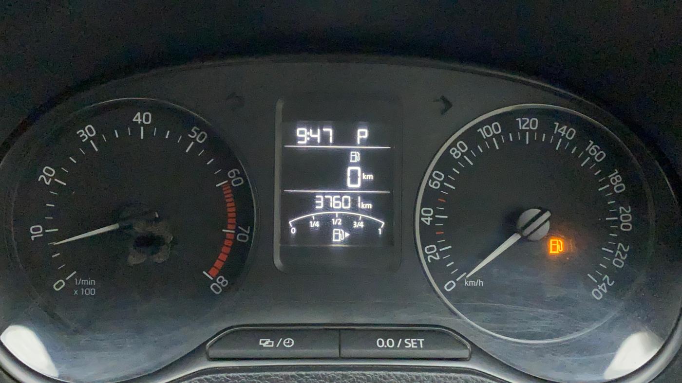 2017 Skoda Rapid MONTE CARLO 1.6 MPI AT, CNG, Automatic, 38,857 km, Odometer Image
