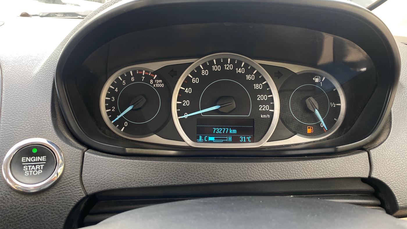 2018 Ford Figo Aspire TITANIUM 1.2 PETROL, Petrol, Manual, 73,276 km, Odometer Image