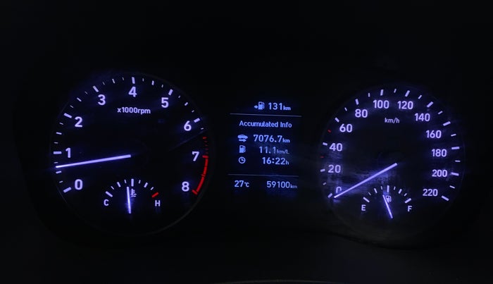 2019 Hyundai Verna 1.6 VTVT SX O, Petrol, Manual, 59,097 km, Odometer Image