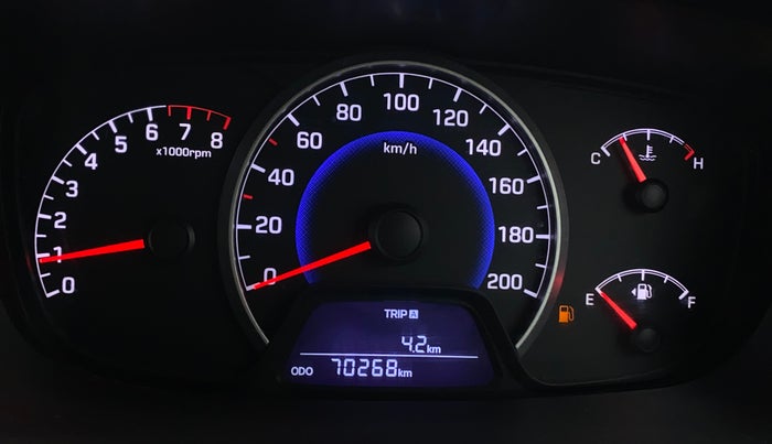 2015 Hyundai Grand i10 MAGNA 1.2 KAPPA VTVT, Petrol, Manual, 70,265 km, Odometer Image