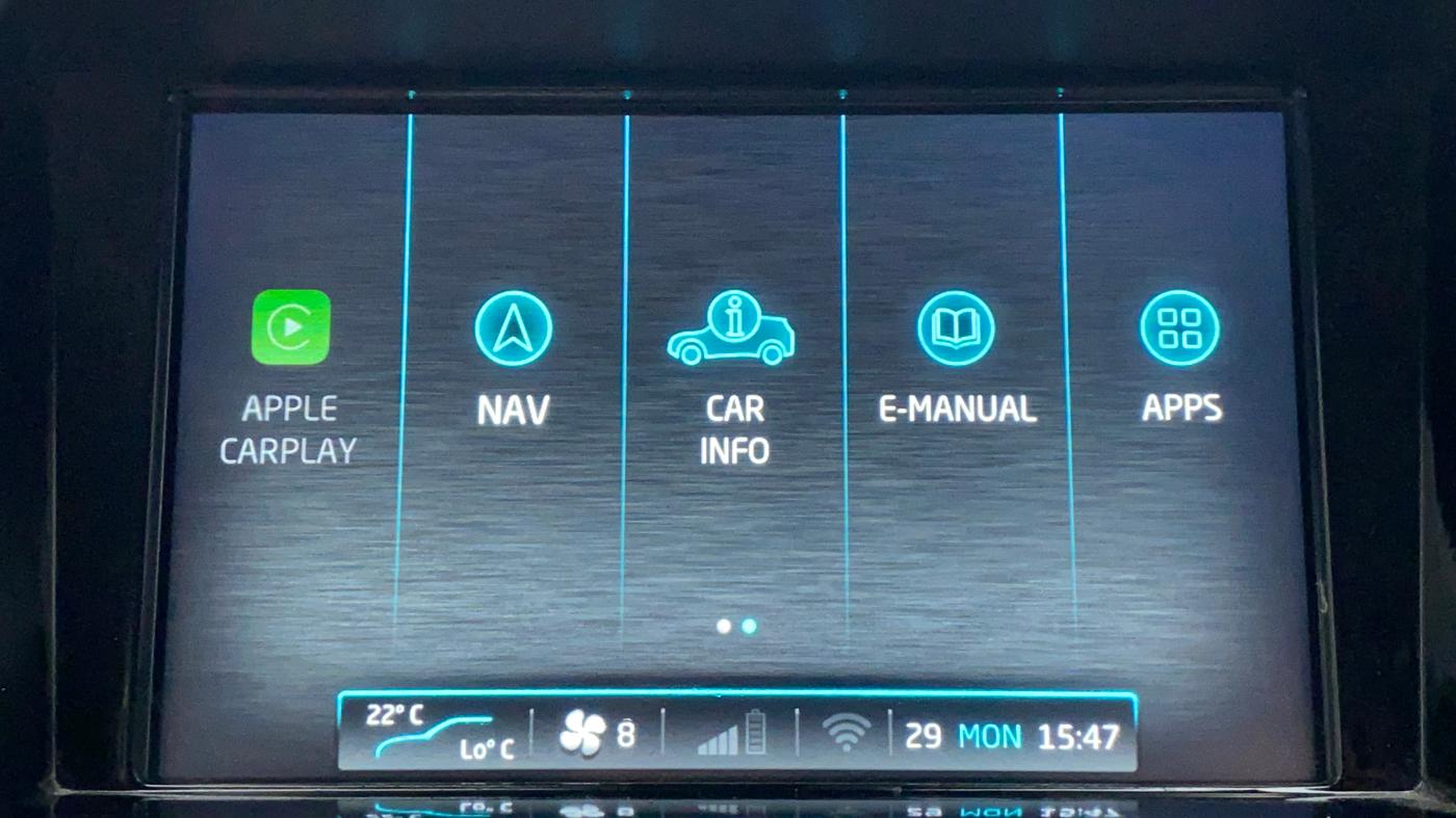 2020 Mahindra XUV500 W11 (O), Diesel, Manual, 55,921 km, Touchscreen Infotainment System