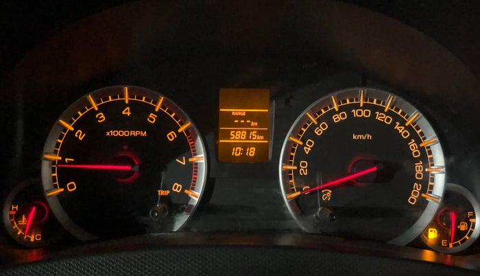 2015 Maruti Swift Dzire VXI, Petrol, Manual, 58,758 km, Odometer Image