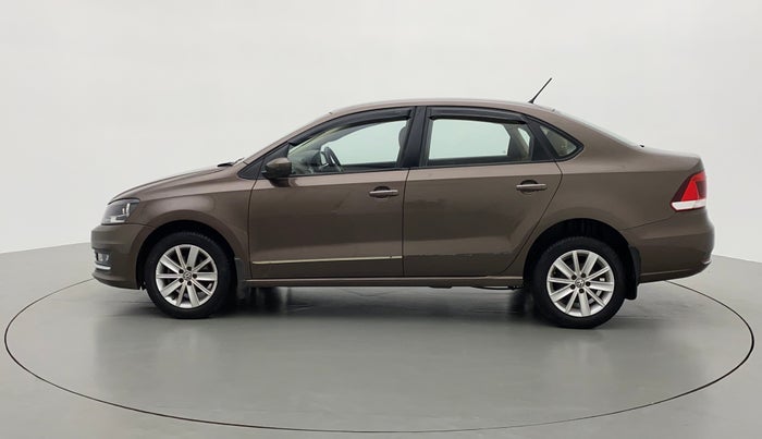 2016 Volkswagen Vento HIGHLINE PETROL AT, Petrol, Automatic, 87,911 km, Left Side