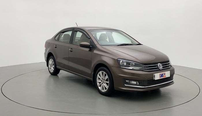 2016 Volkswagen Vento HIGHLINE PETROL AT, Petrol, Automatic, 87,911 km, Right Front Diagonal