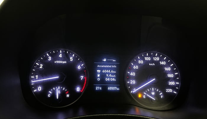 2019 Hyundai Verna 1.6 VTVT SX, Petrol, Manual, 65,450 km, Odometer Image