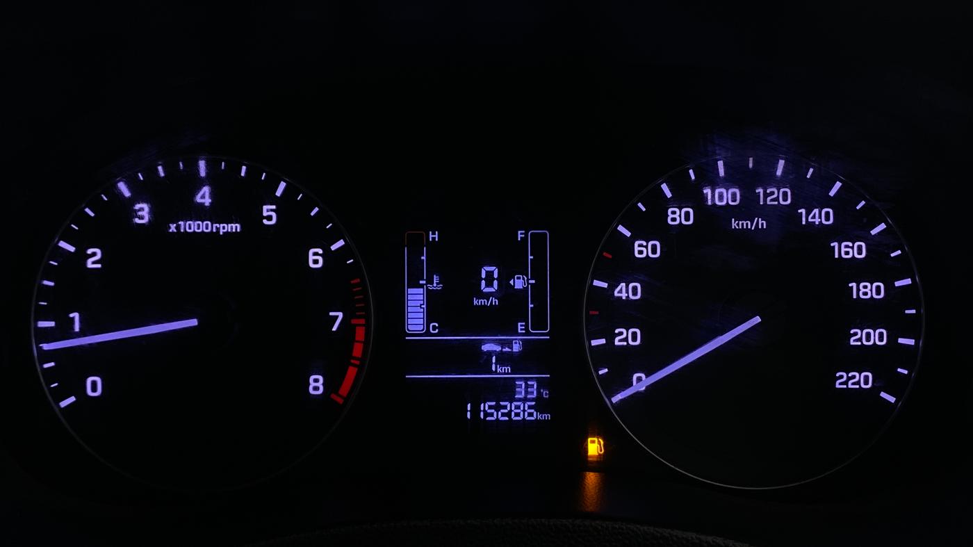 2019 Hyundai Creta EX 1.6 PETROL, Petrol, Manual, 1,15,283 km, Odometer Image