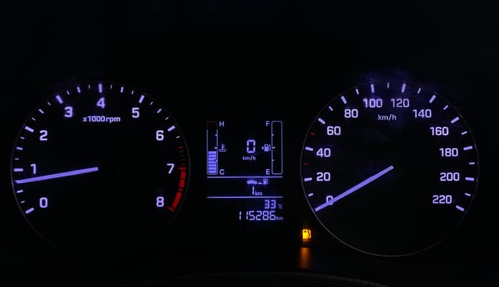2019 Hyundai Creta EX 1.6 PETROL, Petrol, Manual, 1,15,283 km, Odometer Image