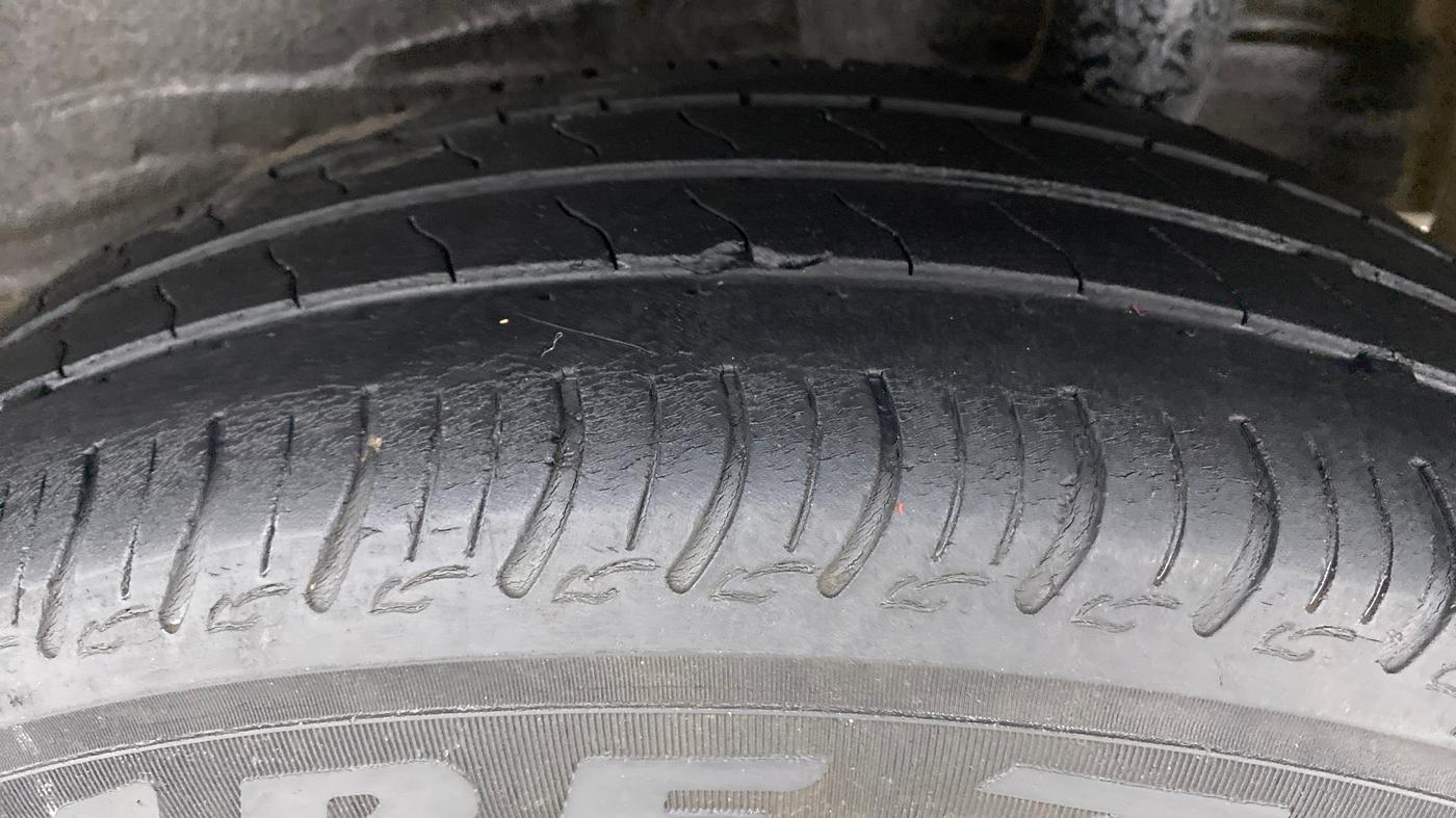 2019 Maruti S PRESSO VXI PLUS, Petrol, Manual, 18,603 km, Left Rear Tyre Tread