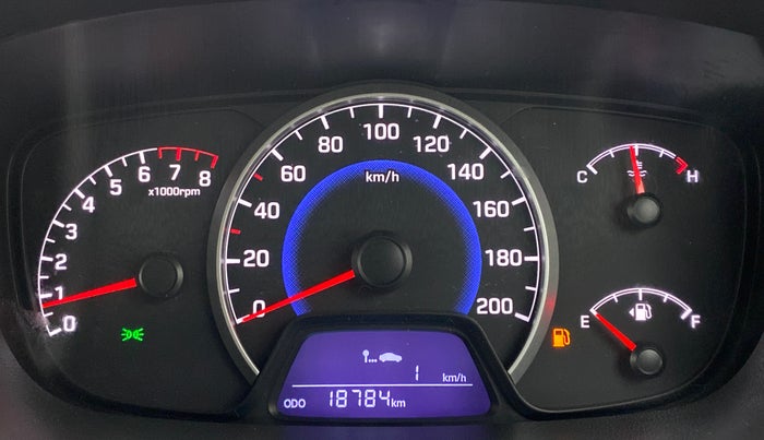 2016 Hyundai Grand i10 SPORTZ 1.2 KAPPA VTVT, Petrol, Manual, 18,831 km, Odometer Image