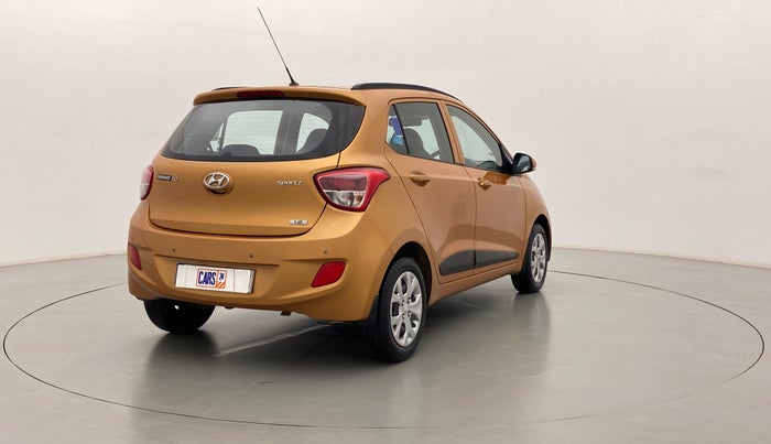 2016 Hyundai Grand i10 SPORTZ 1.2 KAPPA VTVT, Petrol, Manual, 18,831 km, Right Back Diagonal
