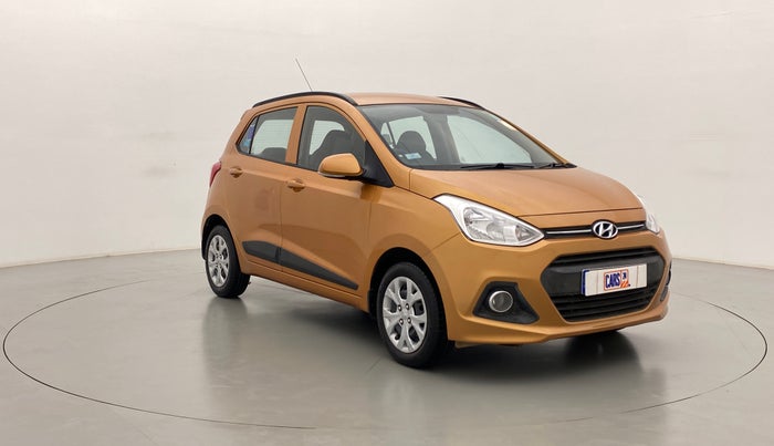 2016 Hyundai Grand i10 SPORTZ 1.2 KAPPA VTVT, Petrol, Manual, 18,831 km, Right Front Diagonal
