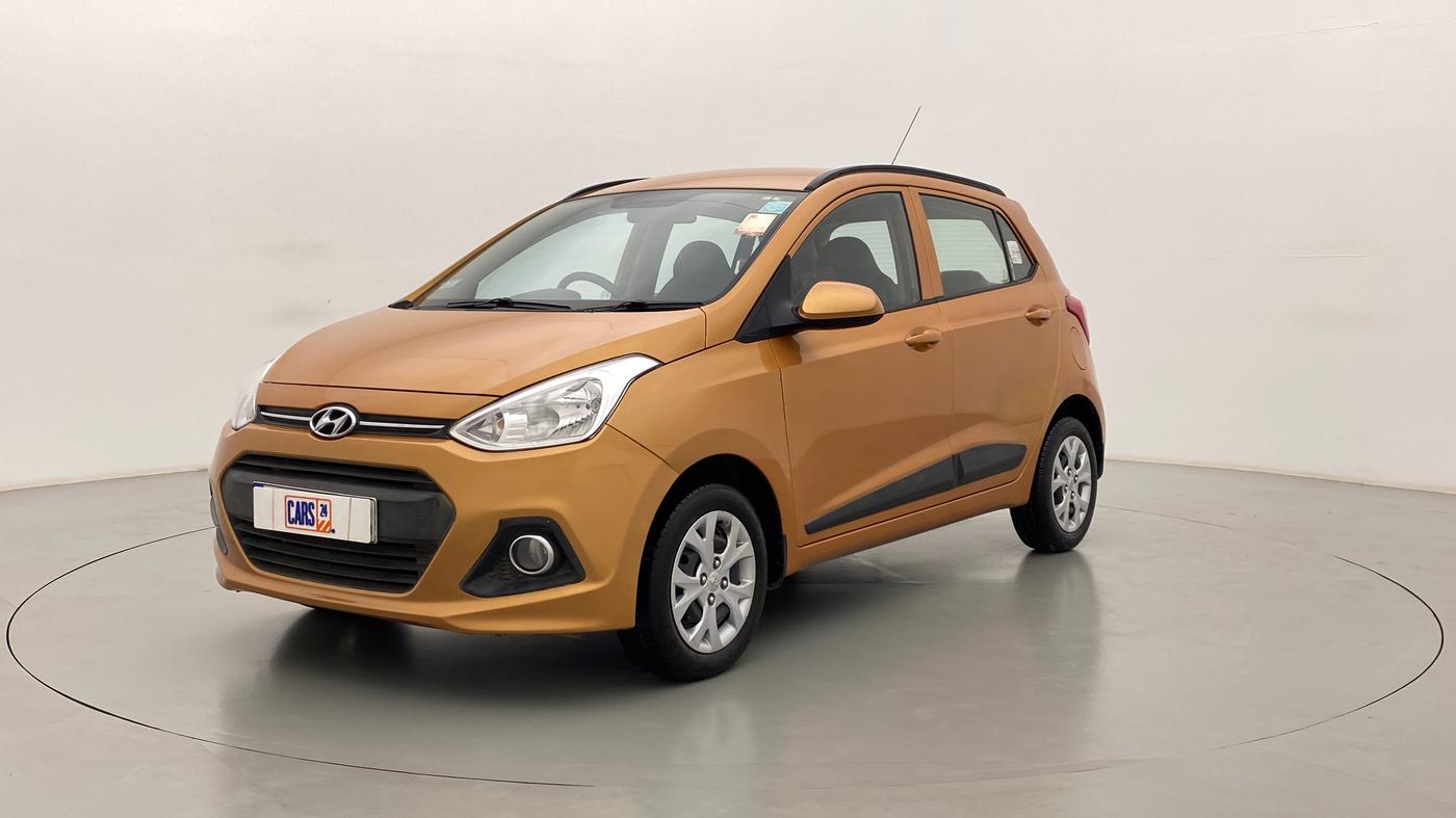 2016 Hyundai Grand i10 SPORTZ 1.2 KAPPA VTVT, Petrol, Manual, 18,831 km, Left Front Diagonal