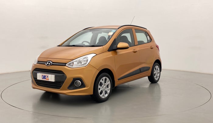 2016 Hyundai Grand i10 SPORTZ 1.2 KAPPA VTVT, Petrol, Manual, 18,831 km, Left Front Diagonal