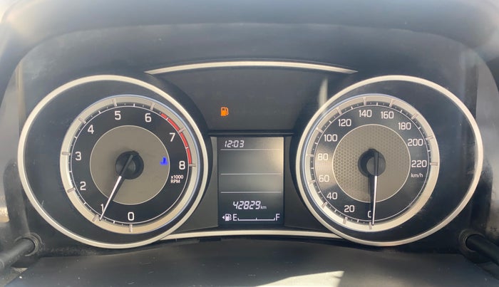 2019 Maruti Dzire VXI, Petrol, Manual, 42,795 km, Odometer Image