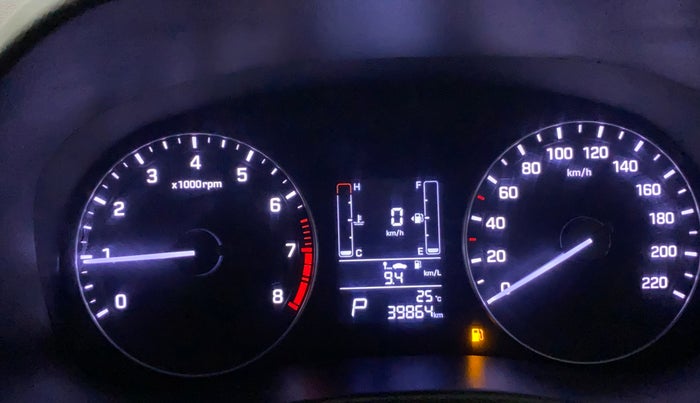 2019 Hyundai Creta SX AT 1.6 PETROL, Petrol, Automatic, 39,864 km, Odometer Image