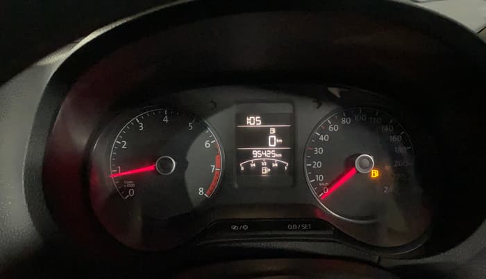 2017 Volkswagen Ameo COMFORTLINE 1.2L, Petrol, Manual, 95,386 km, Odometer Image