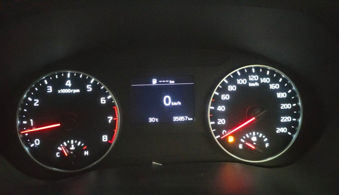 2022 KIA SELTOS GTX (O) 1.4, Petrol, Manual, 35,856 km, Odometer Image