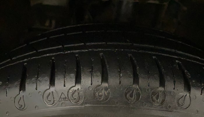 2024 Tata TIGOR XZA Plus iCNG , CNG, Automatic, 13,058 km, Left Front Tyre Tread