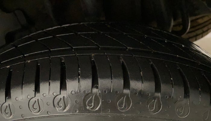 2024 Tata TIGOR XZA Plus iCNG , CNG, Automatic, 13,058 km, Left Rear Tyre Tread