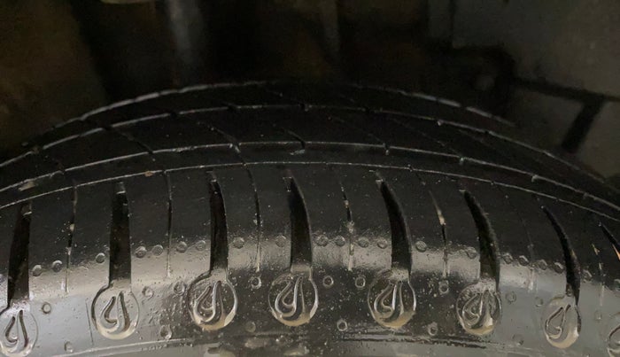 2024 Tata TIGOR XZA Plus iCNG , CNG, Automatic, 13,058 km, Right Rear Tyre Tread