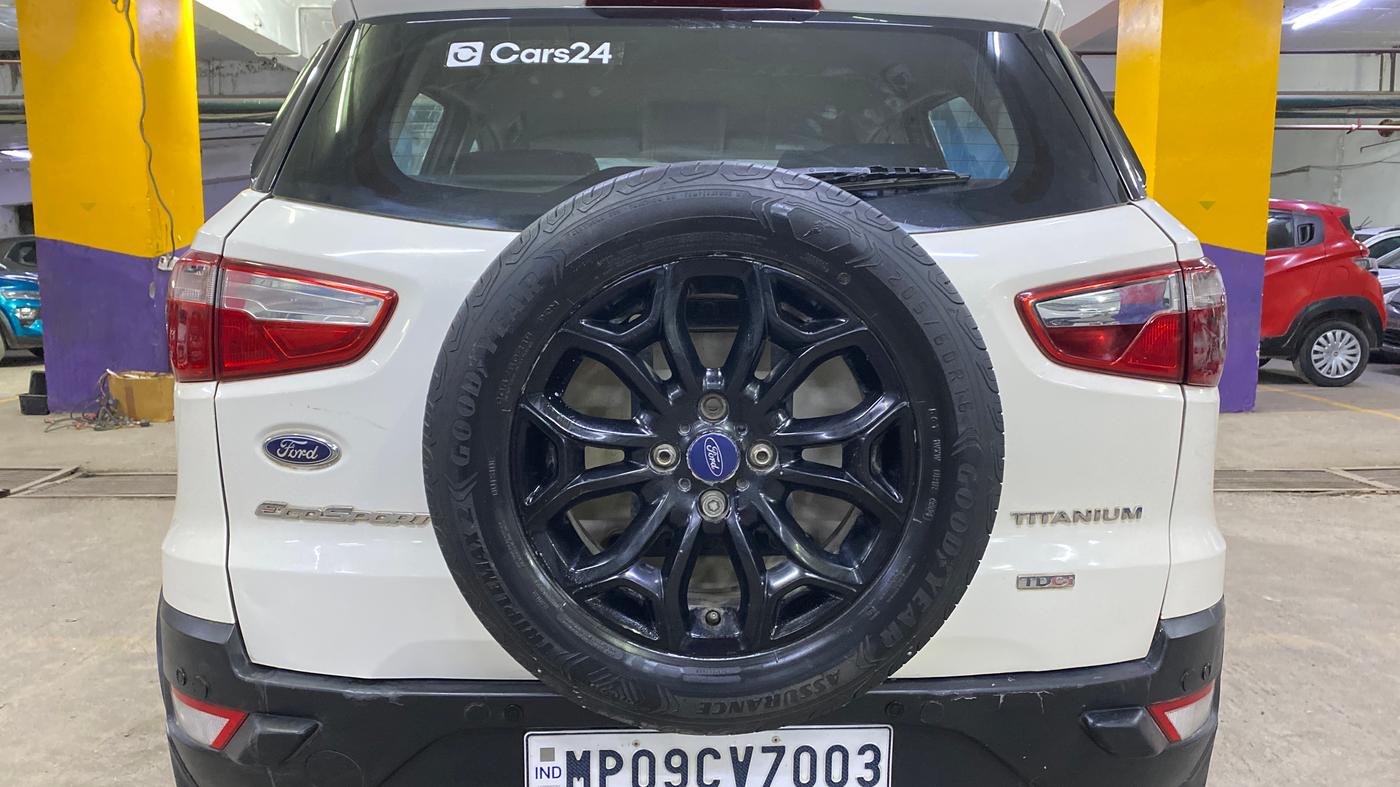 2017 Ford Ecosport TITANIUM 1.5L DIESEL, Diesel, Manual, 1,08,016 km, Spare Tyre