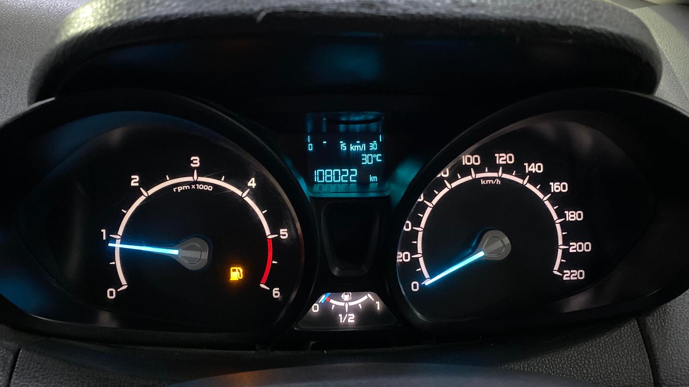 2017 Ford Ecosport TITANIUM 1.5L DIESEL, Diesel, Manual, 1,08,016 km, Odometer Image