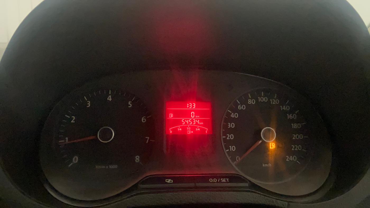 2014 Volkswagen Polo COMFORTLINE 1.2L, Petrol, Manual, 54,515 km, Odometer Image