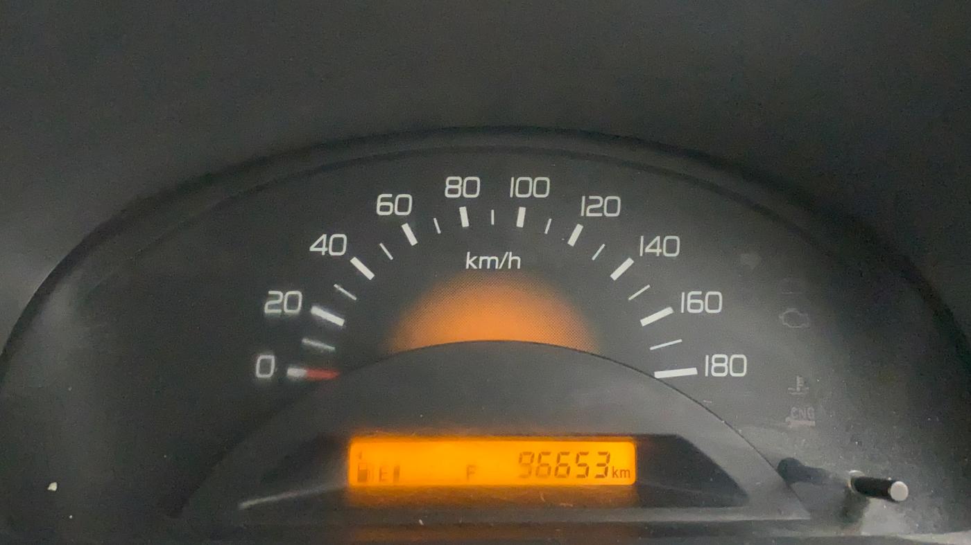 2012 Maruti Wagon R 1.0 LXI CNG, CNG, Manual, 96,652 km, Odometer Image