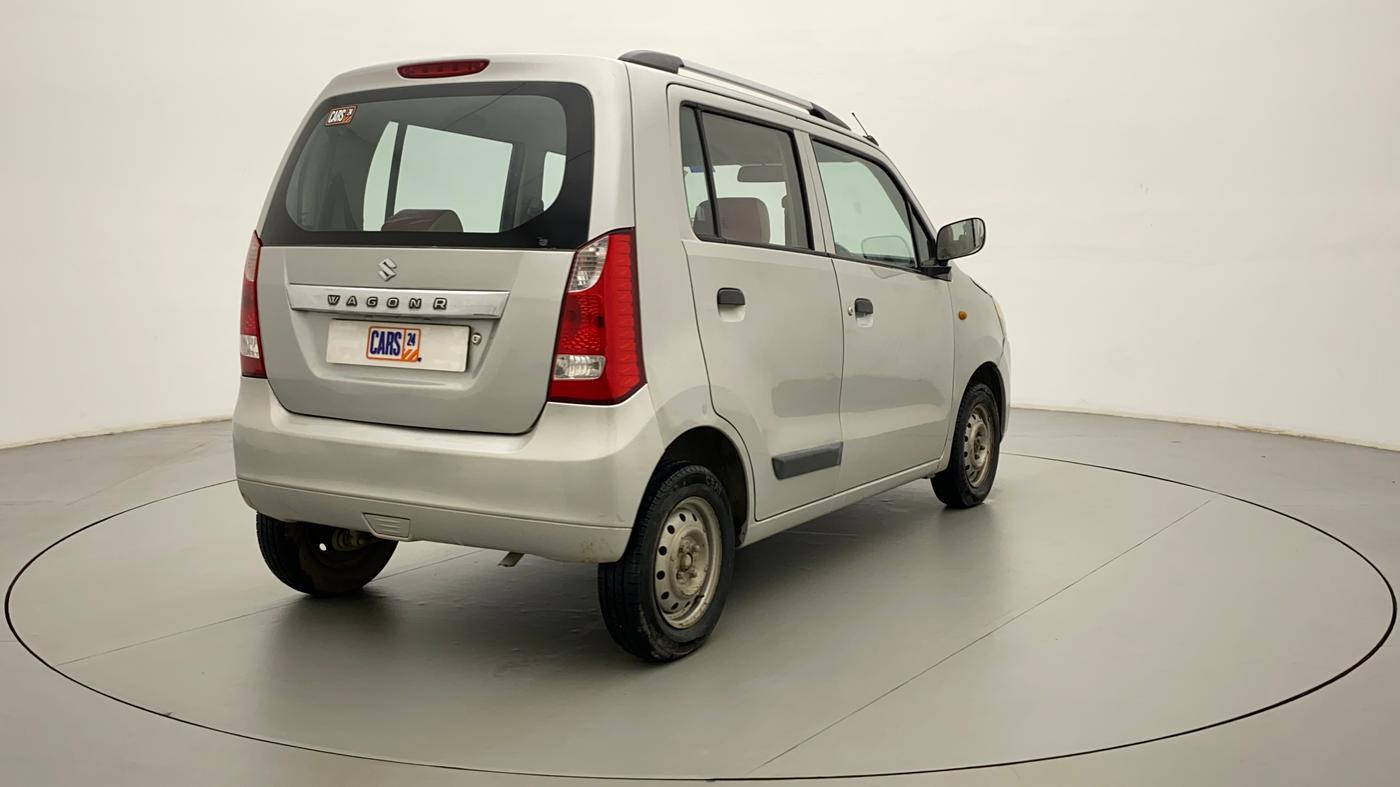 2012 Maruti Wagon R 1.0 LXI CNG, CNG, Manual, 96,652 km, Right Back Diagonal