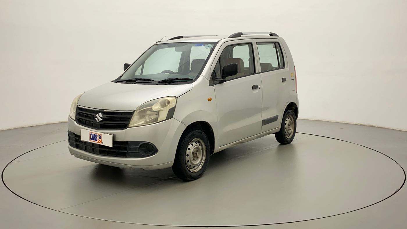 2012 Maruti Wagon R 1.0 LXI CNG, CNG, Manual, 96,652 km, Left Front Diagonal